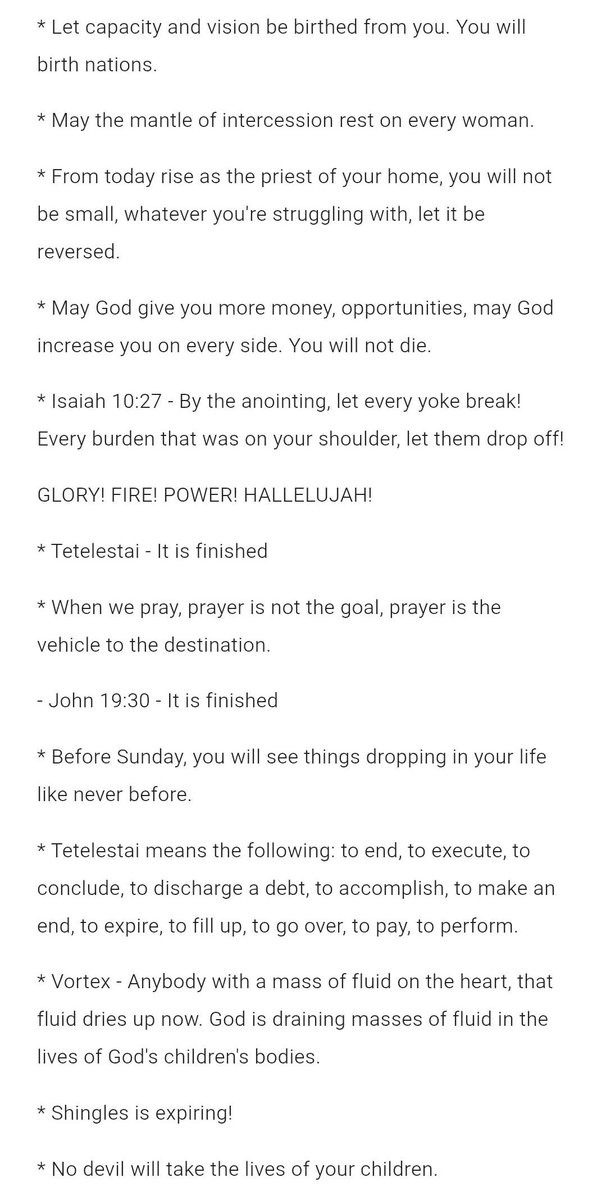 TosinofJesus's tweet image. PRAYER POINTS, DECREES, AND DECLARATIONS FOR THE OCTOBER 2025 #HallelujahChallenge DAY 17

#HallelujahChallenge2025
#HallelujahChallengeOCT2025