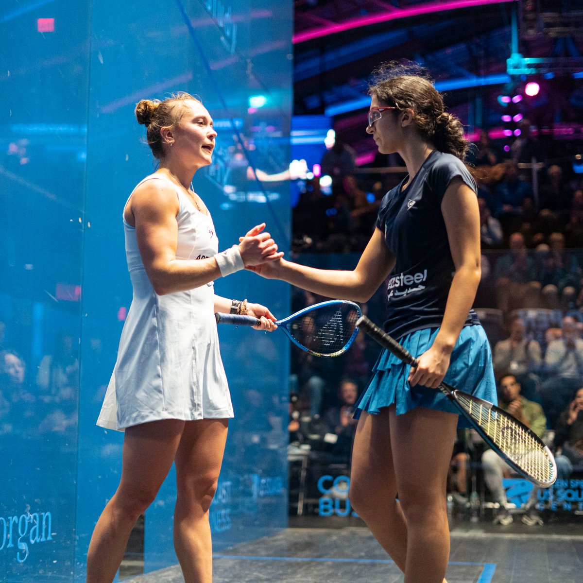 PSASquashTour's tweet image. Result: @USOpenSquash 2025 Women&apos;s QFs 

🇪🇬 [4] @amina_orfi beats [6] Tinne Gilis 🇧🇪
3-0: 11-5, 11-9, 11-6 (42m)

✍️ Report &amp;amp; Reaction ➡️ tinyurl.com/y9dmyr3z

#USOpenSquash