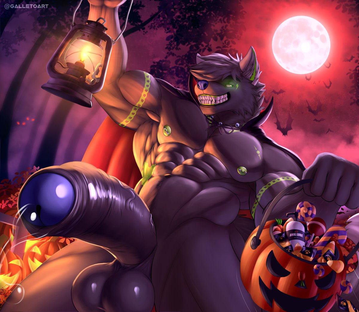 YCH - Lick or Treat 👅🎃 for a telegram client
  
If you are interested in claiming a slot, send me a DM!

My telegram channel: t.me/GalletoArt
My website: galletoart.carrd.co