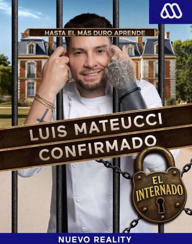 Tvmass12's tweet photo. Nuevo confirmado ARGENTINO para el reality #ElInternado donde va a estar @FuriaScaglione #GranHermano #furiagh #furia https://t.co/yoe01I2dn4