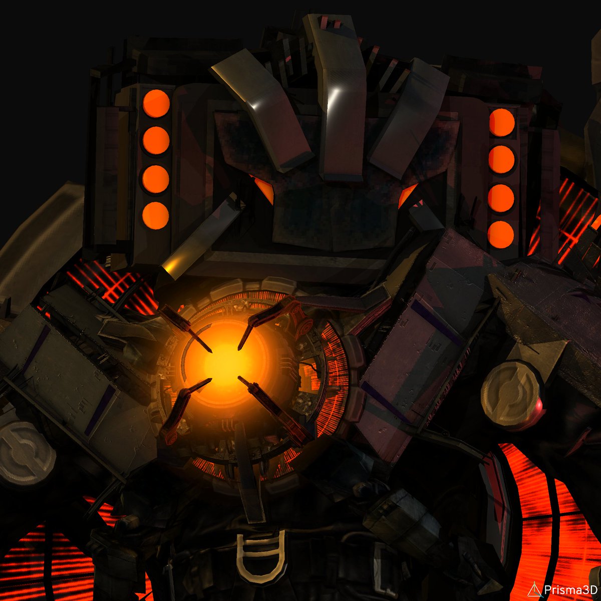 Remake of Watchman of Doom renders Model inspired by the drawings of <a href="/Domu867/">Domu</a> 
before/after #SKIBIDITOILET #SkibidiToiletart