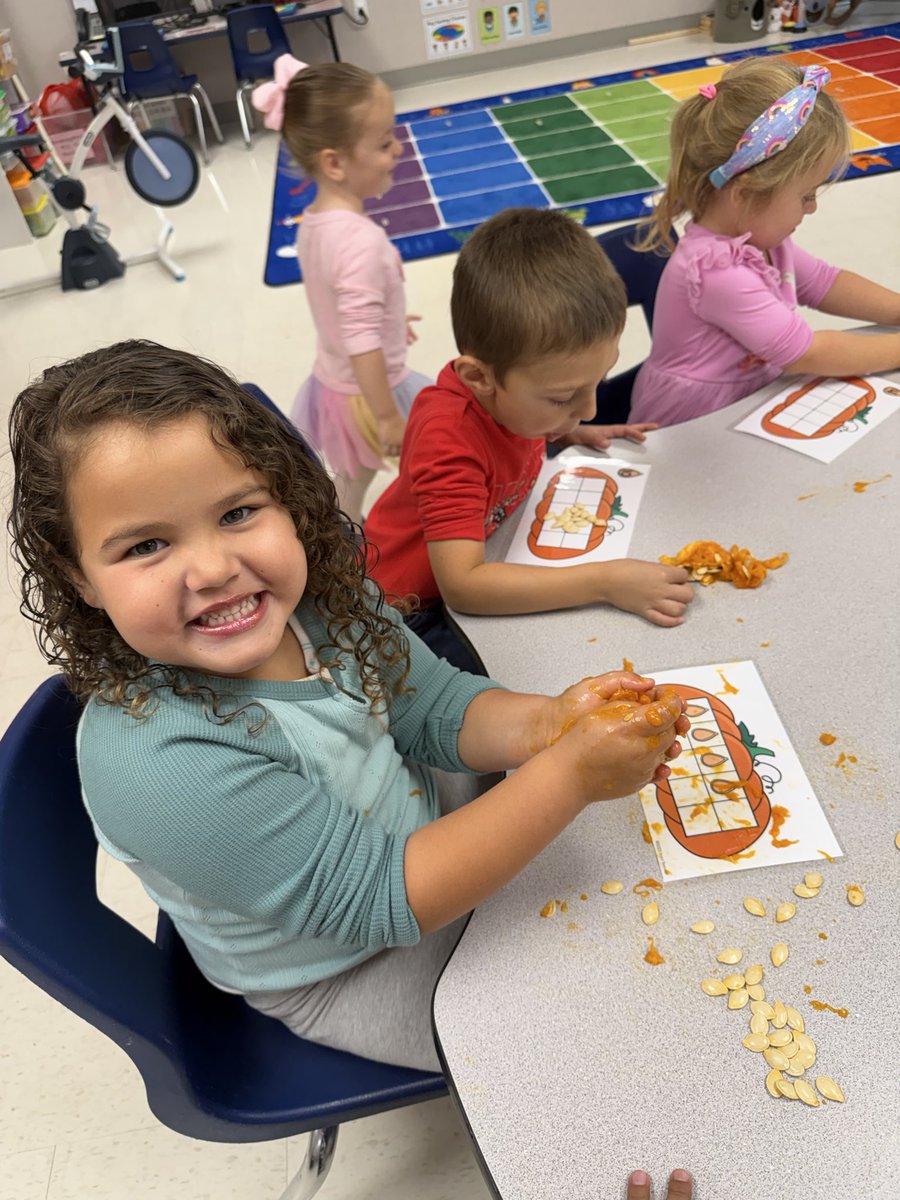 jarmstrong1720's tweet photo. Today, we learned the parts of a pumpkin, opened and identified the parts of the pumpkin and then counted the seeds and of course PLAYED with the inside of a pumpkin🎃 #pumpkinplay #preschoolfun #itsfuntobemessy #post2
@StaffordTwpEd @stplc_principal @pedalpowerrich @Director_Oxy https://t.co/k3l4uOi9Fg