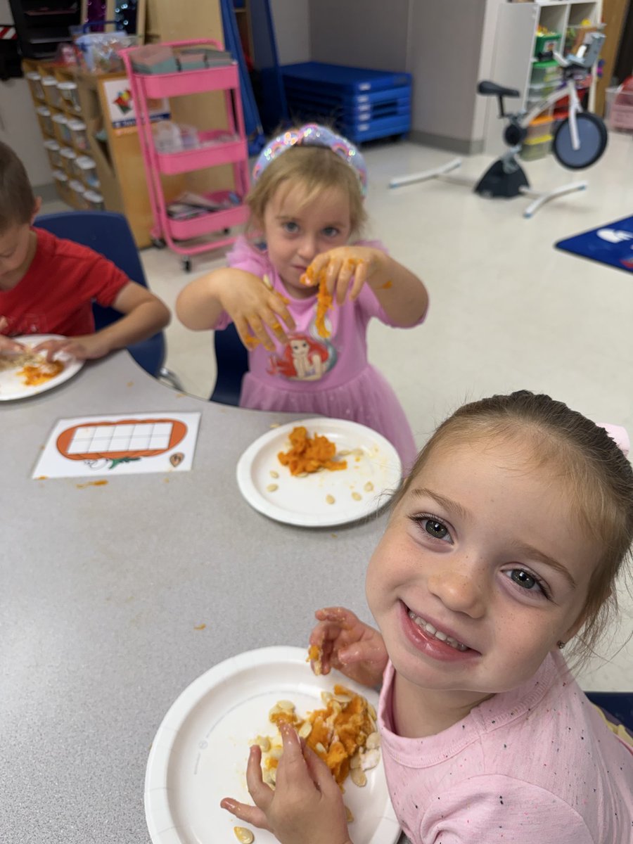 jarmstrong1720's tweet photo. Today, we learned the parts of a pumpkin, opened and identified the parts of the pumpkin and then counted the seeds and of course PLAYED with the inside of a pumpkin🎃 #pumpkinplay #preschoolfun #itsfuntobemessy #post2
@StaffordTwpEd @stplc_principal @pedalpowerrich @Director_Oxy https://t.co/k3l4uOi9Fg