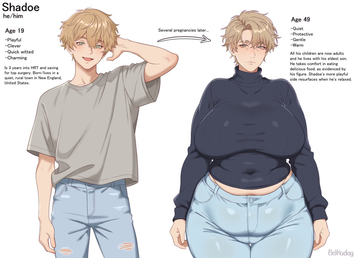 Shadoe's evolution over the years