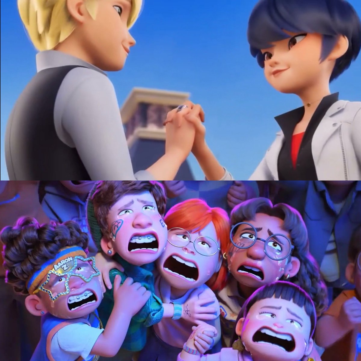 javalaski's tweet image. #MiraculousLadybug #KagamiTsurugi #FelixFathom #Feligami #Ryuko #Argos #TurningRed