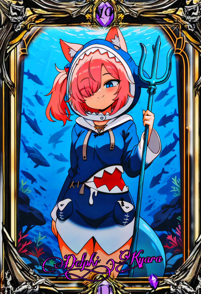 Vcard of <a href="/KitsuDel/">Delphi (NSFW)</a> (kyara) who cosplayed Gura