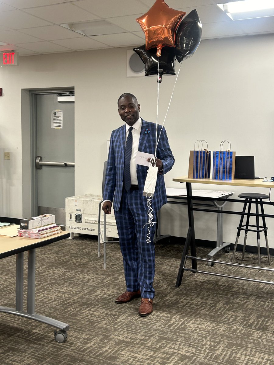 Tonight at our SAC meeting, we proudly recognized our amazing leader, <a href="/JamesGriffin_II/">James F. Griffin II</a> ! 🧡🖤 In honor of #PrincipalsMonth and #BossDay, we celebrate a visionary who leads with heart and keeps students at the center of everything we do. #CobraNation ✨<a href="/MGorleyCDE/">Mrs. Meagan Killinger-Gorley</a>  <a href="/MrsLehmanBAHS/">Ashley Lehman</a>