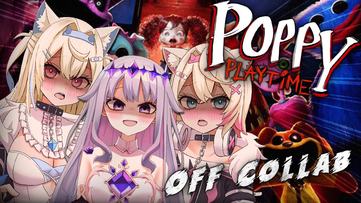 fuwamoco_en's tweet image. Our save data from Home Sweet Home Episode II was missing… ⤵︎⤵︎ So this means we’re switching games!! ✨ Will we be able to survive the punishment? 🐾💦
【POPPY PLAYTIME OFF-COLLAB with BIBOO】missing save data means punishment 🐾
▶︎ youtube.com/watch?v=rTDqgP…
#FUWAMOCO