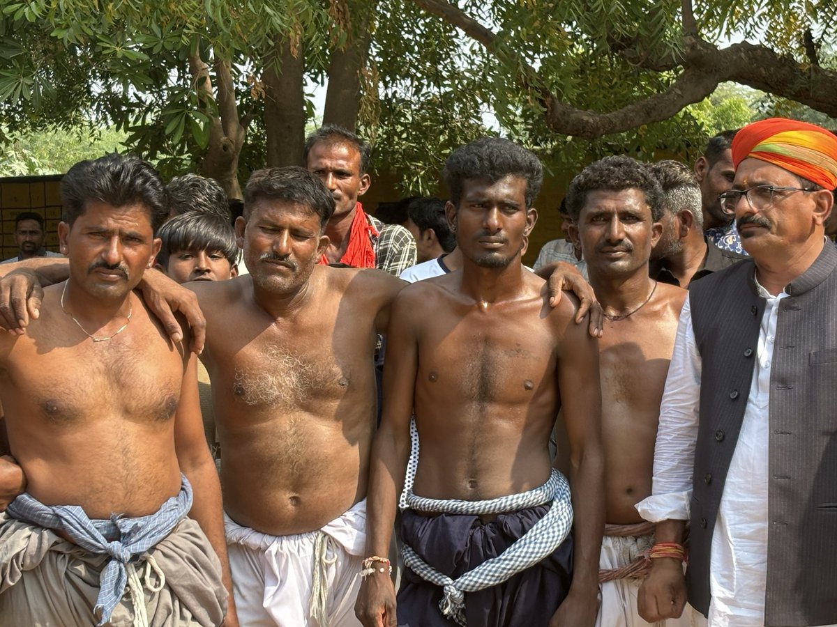 On Diwali, we played a historic game of wrestling which is called Malah in Sindhi, in this game  people participated.  our youth will stay away from the clutches of drugs, drinks they will keep themselves ready for such games and will make themselves strong.