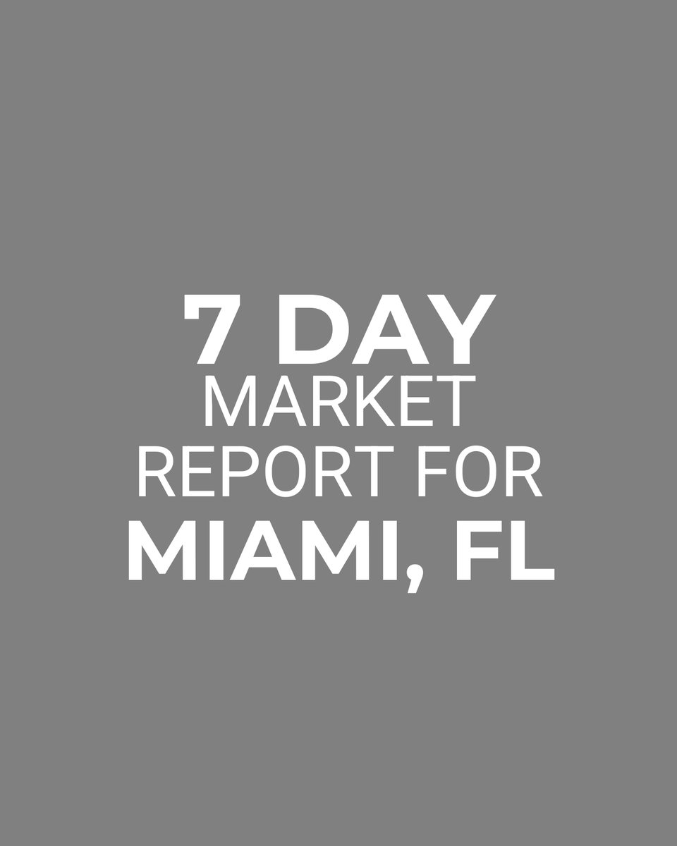 damoncohen's tweet image. Ready to buy or sell in Miami? 🚪🏡 2,523 homes on the market, lots around $799K. Prices are mixed with 34.6% dropping. Avg. $435/sq.ft. 10.9% listings are relisted, so deals are out there! Chat with me today! #MiamiRealEstate 📞✉️