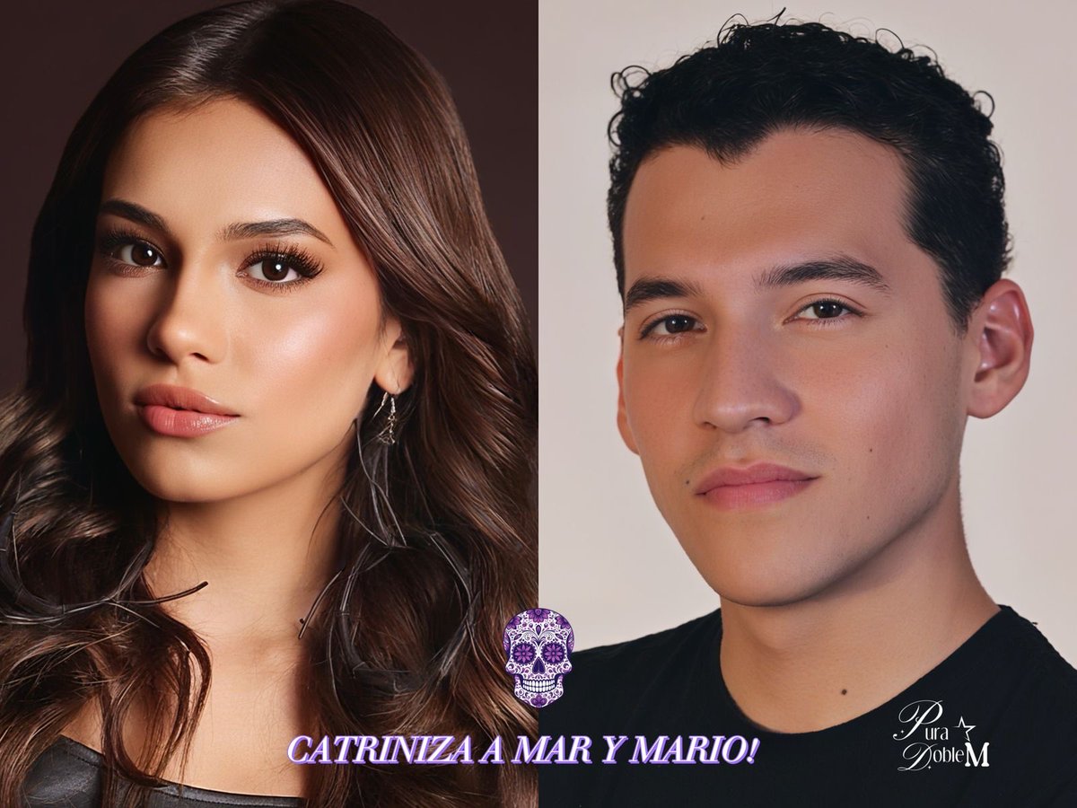 🎨💀 ¡RETO DOBLE M CATRINIZADOS! 💜

1️⃣ Reproduce correctamente la playlist oficial en Spotify utilizando el link.
2️⃣ Descarga la imagen base de Mar y Mario que encontrarás en los comentarios.
3️⃣ ¡Dales un toque del más allá! 🎭
Edita la foto y crea su versión Catrina o Catrín,