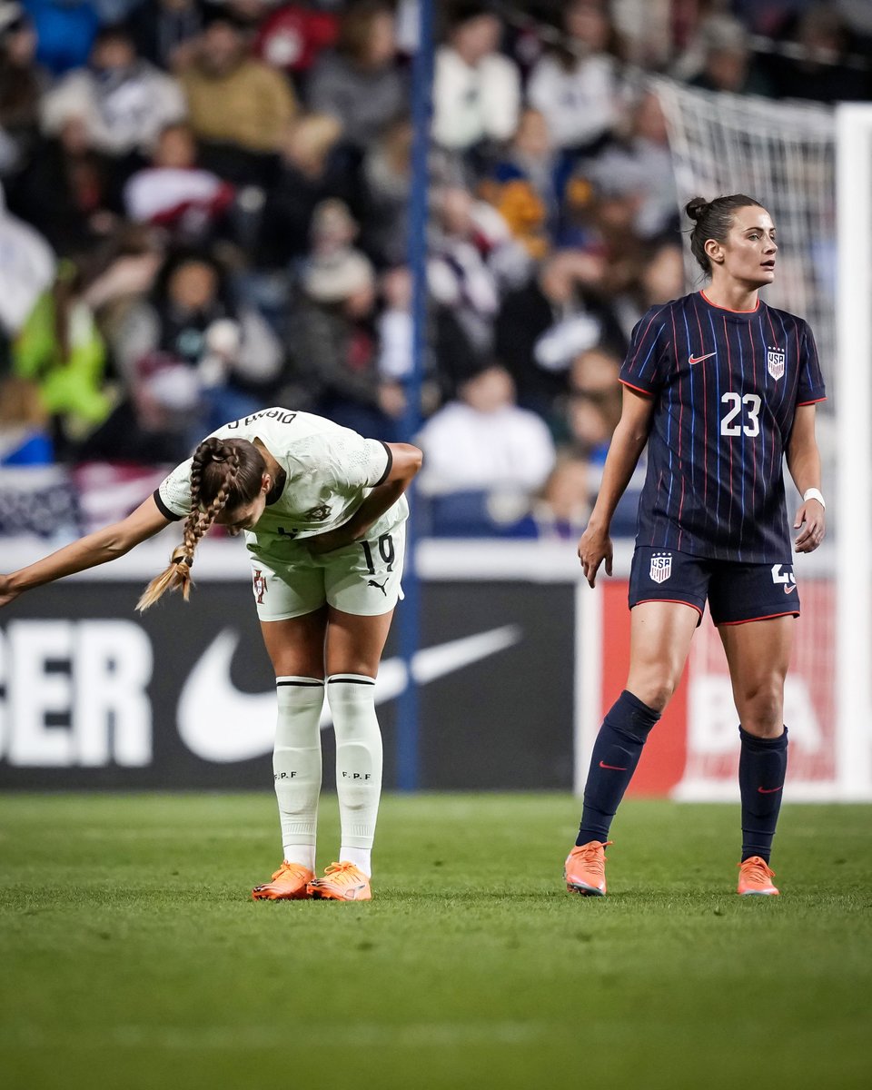 brfootball's tweet photo. Portugal come back to beat the USWNT 2-1 and hand them just their third defeat under Emma Hayes 😐 https://t.co/zq7vj6TAoJ