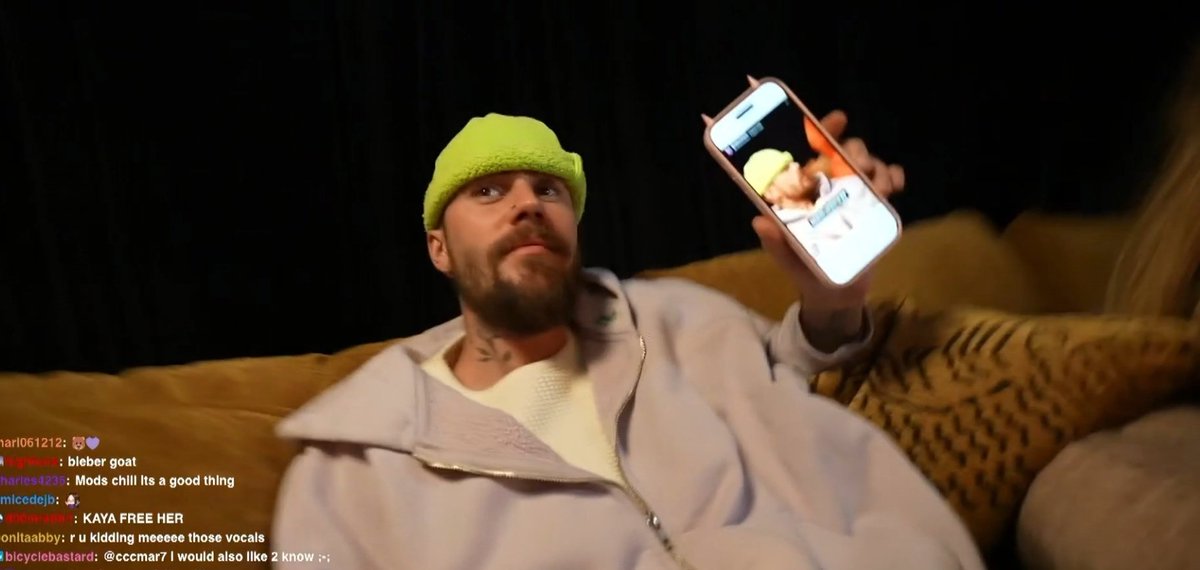 justin is surprised by how quickly they make the clips 😭