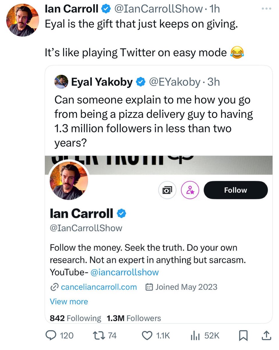 Eyal Yakoby tweet media