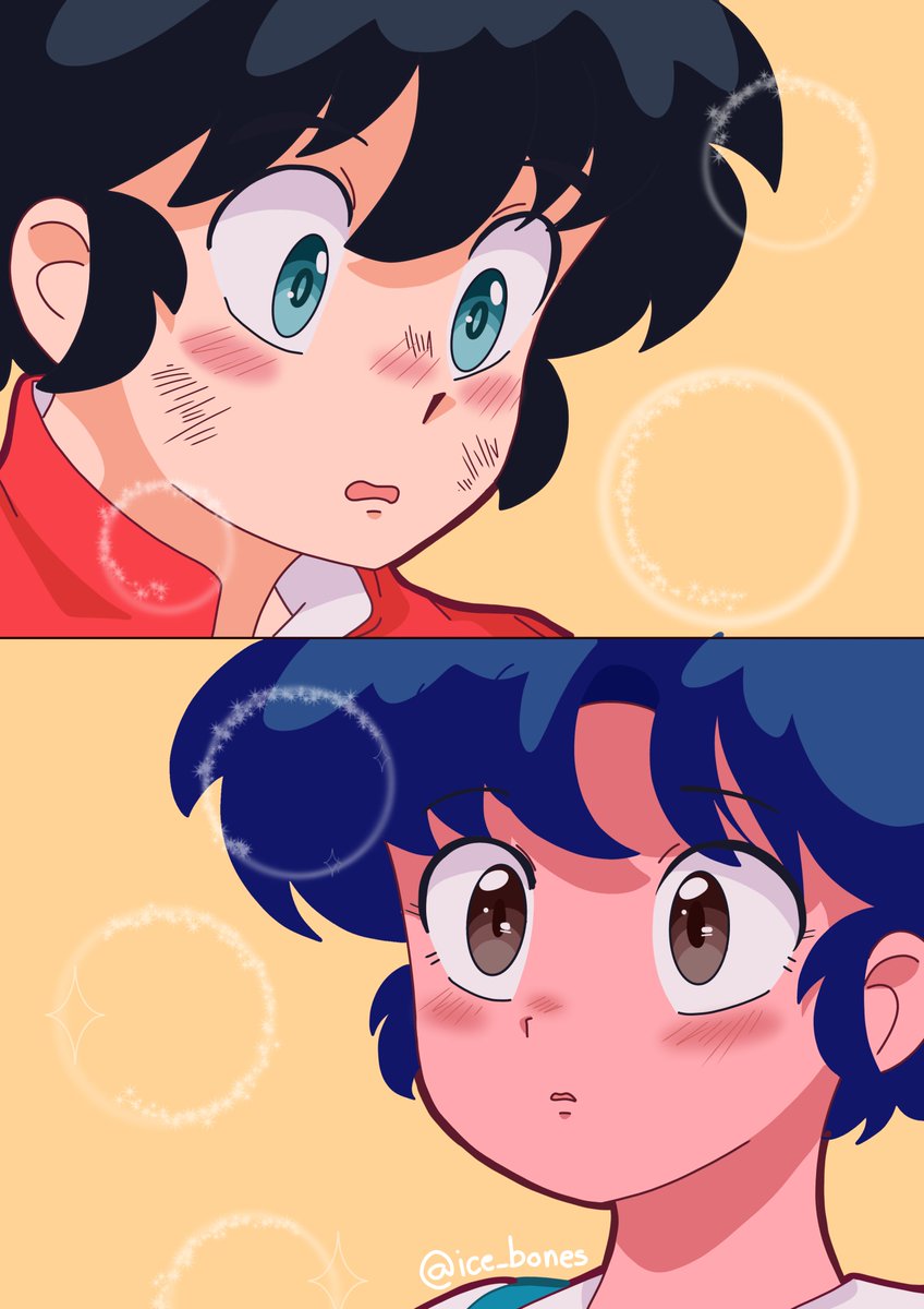 KiriamMacotsu17's tweet image. Sin duda mi escena favorita del remake, son demasiado lindos!!

#ranma #remake #digitalart #dibujo #ship #akane