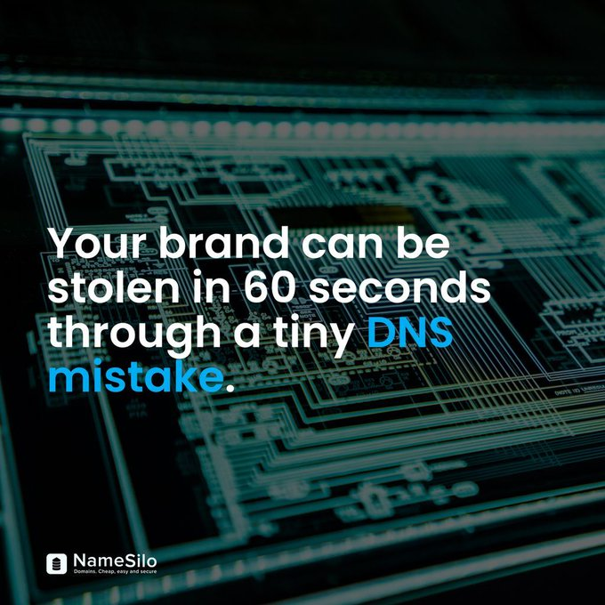 iamikosalmorin's tweet image. 🛡️ Your domain isn’t just a web address, it’s your brand’s identity. One small DNS vulnerability can take it all down.   Learn how domain breaches happen and how to stay protected 📷 buff.ly/cKbWGce #DomainSecurity #CyberSafety #DNS