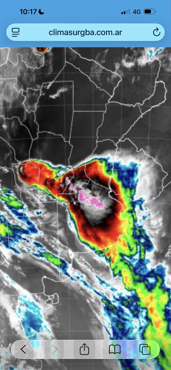 Si andan por acá, entren la ropa y una pareja de animales de cada especie. 😮
