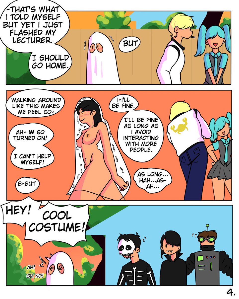 Happy Spooky Season, guysss! My 9 page comic is out now for patrons!!