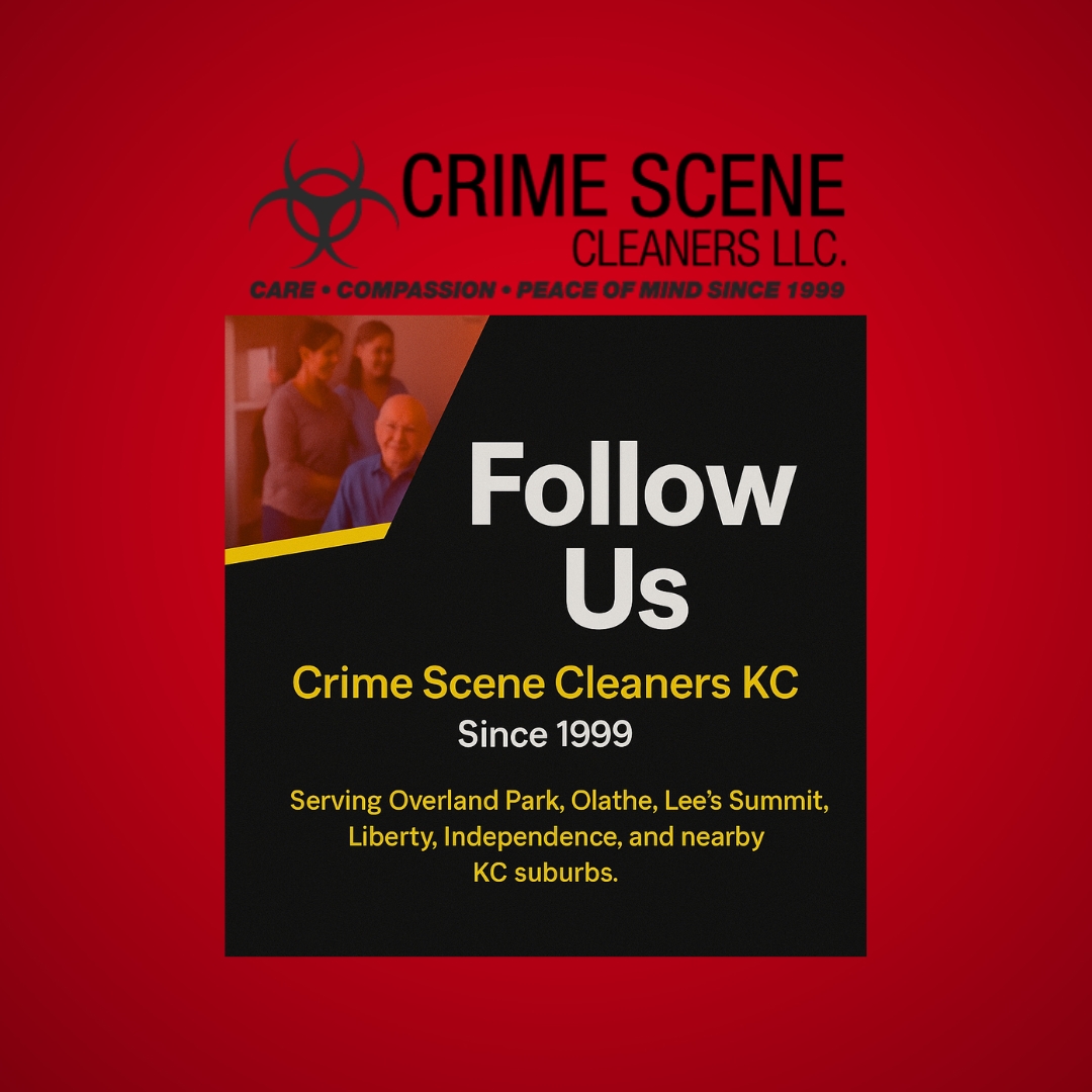 LlcCrime's tweet image. Using Crime Scene Cleaners KC | Professional help after an unattended death prevents exposure and trauma.

Need guidance right now? Call and we will walk you through next steps. 

#kansascity #crimescenecleaners #csckc #kclocal #missouri #kansascitymo