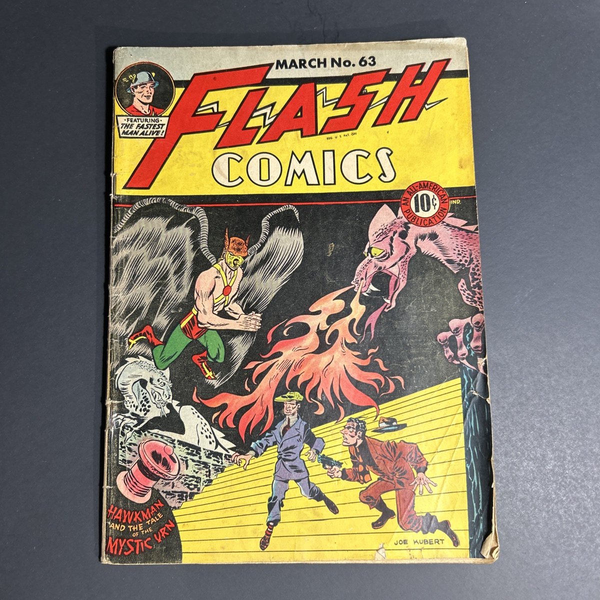 1945 Flash Comic #63 Hawkman and The Tale Of The Mystic Urn Comic Book  
🔗 ebay.com/itm/2363989153…  
 #ad