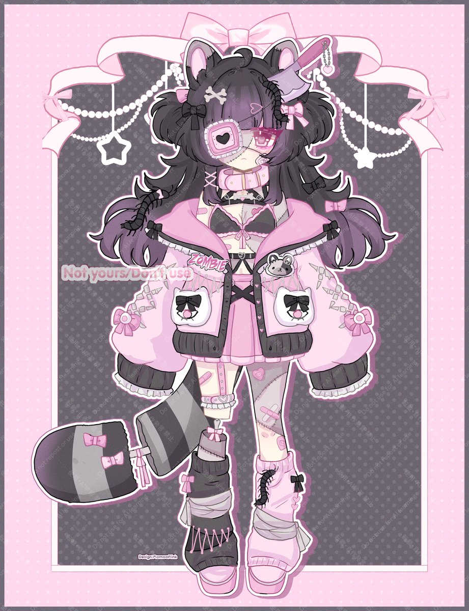 MomooPiink's tweet image. ♡◞ Adoptable Design ♡
✦ Claimed!
𝘗𝘭𝘦𝘢𝘴𝘦 𝘥𝘰 𝘯𝘰𝘵 𝘶𝘴𝘦
•┈୨♡୧┈•
#Vtuber #VTuberEN #VtuberDesign 
#adoptable #adopt #characterdesign