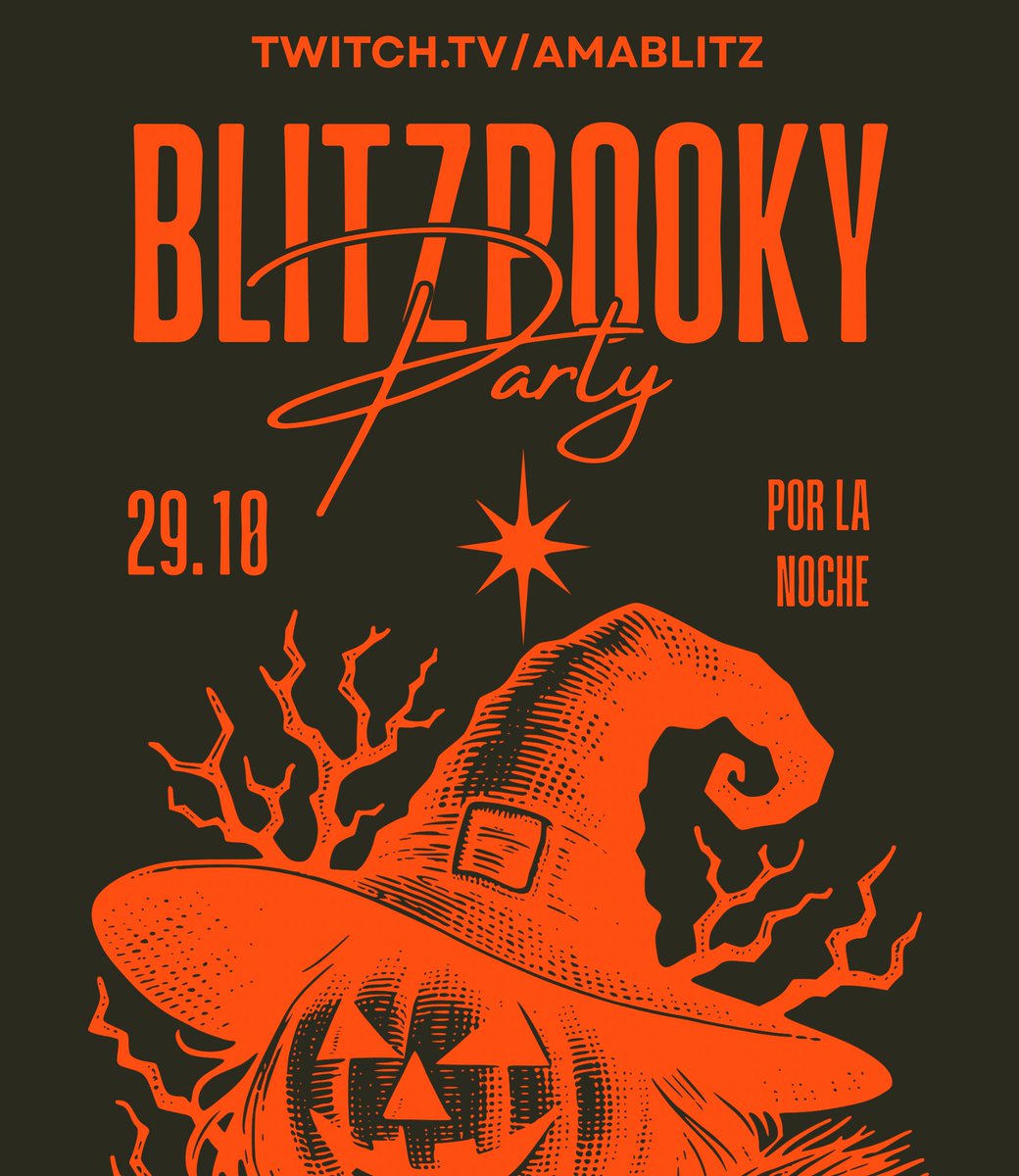 ESTE AÑO VUELVE EL BLITZPOOKY 🎃 Este 29 de OCTUBRE como todos los años se trasmitirá la alfombra con los invitados. 
Les aviso más adelante la hora 💖