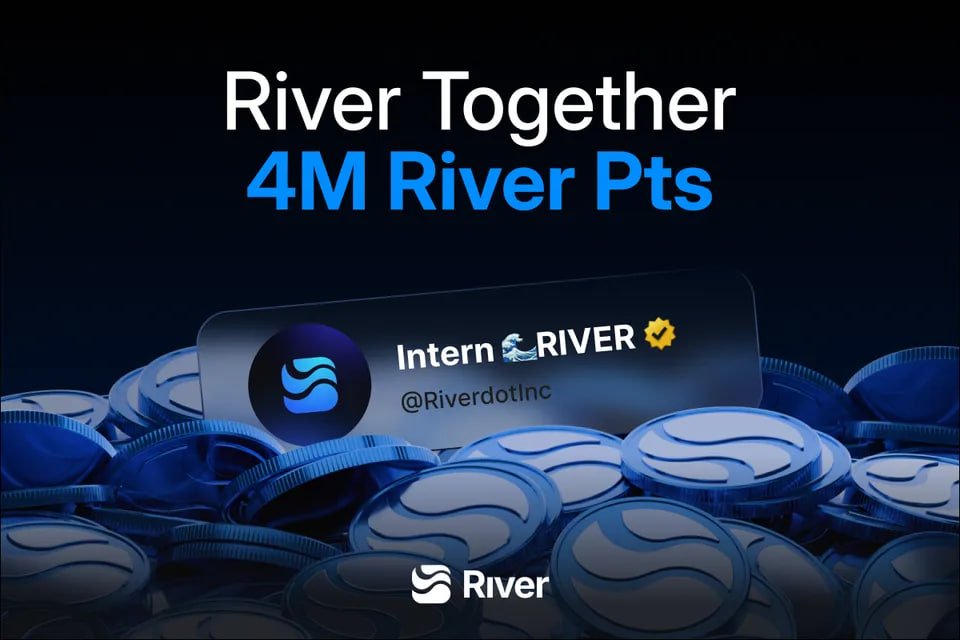 boheon_123's tweet image. River Together 4M River Pts 이벤트 진행 

📌 이벤트정보 
• 기간: 10월 23일 ~ 11월 23일
• 총 보상: 4,000,000 River 포인트
• 방식: 주간 스냅샷 및 럭키 드로우

🔖 참여 방법
1. 트위터 이름에 “🌊RIVER” 를 추가하세요.
2. Galxe 미션 참여app.galxe.com/quest/River/GC…
- 캠페인 기간 동안…
