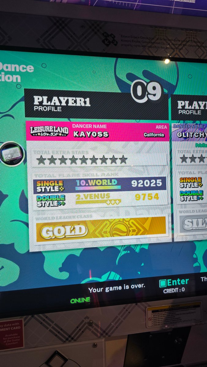 a40oz4Breakfast's tweet image. Two notables from today's session:
-18 PFC #21: ハイテックトキオ CSP!
I love that they reference the Multi-Spin Scratches from IIDX with the hold note footswitches! Very fun chart!
-WORLD RANK 92000+! 🌎
Finally getting better at accuracy on 18's! Next stop: 93000k 😬
#DDR