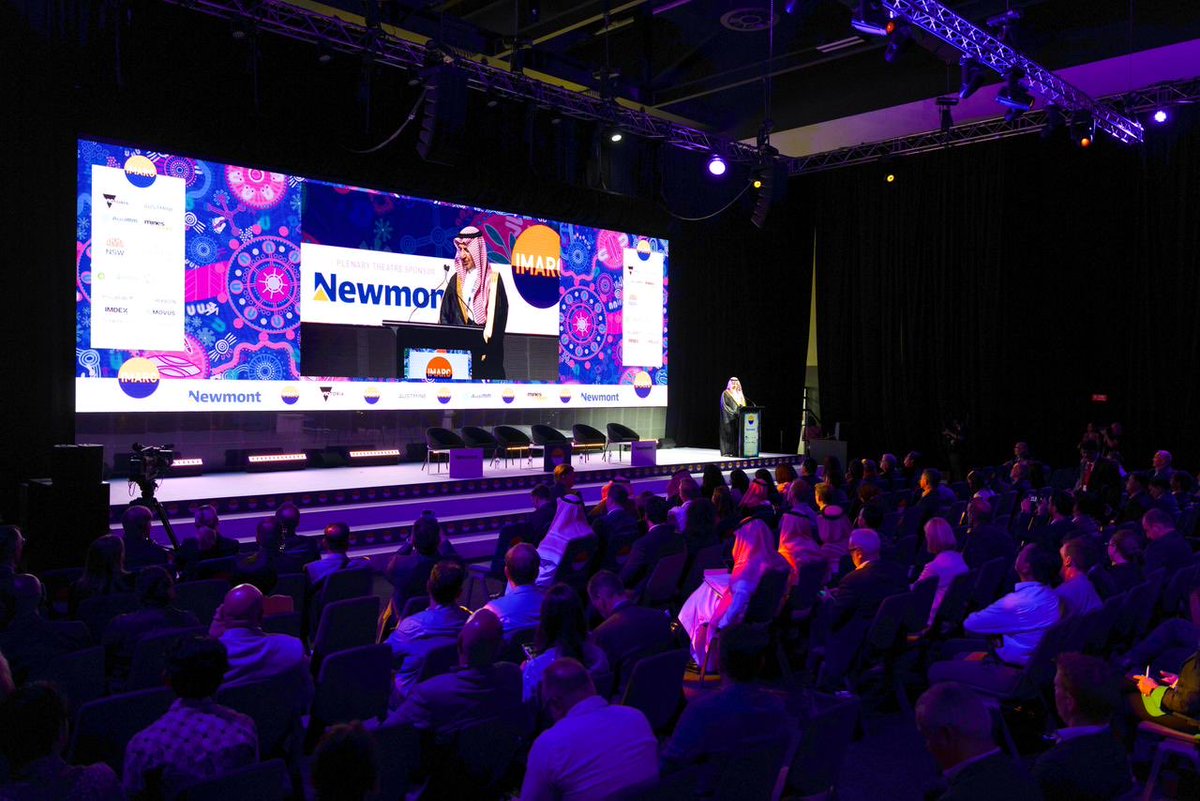 KSAlmudaifer's tweet image. سعدتُ بالمشاركة في المؤتمر والمعرض الدولي للتعدين والموارد 2025 @IMARC_Mining في سيدني، حيث ألقيت كلمة رئيسة أمام نخبة من صُنّاع السياسات والمستثمرين وقادة قطاع التعدين من مختلف دول العالم. وتناولتُ الكلمة مسيرة التطور النوعي التي يشهدها #قطاع_التعدين في المملكة، المبنية على أسسٍ…