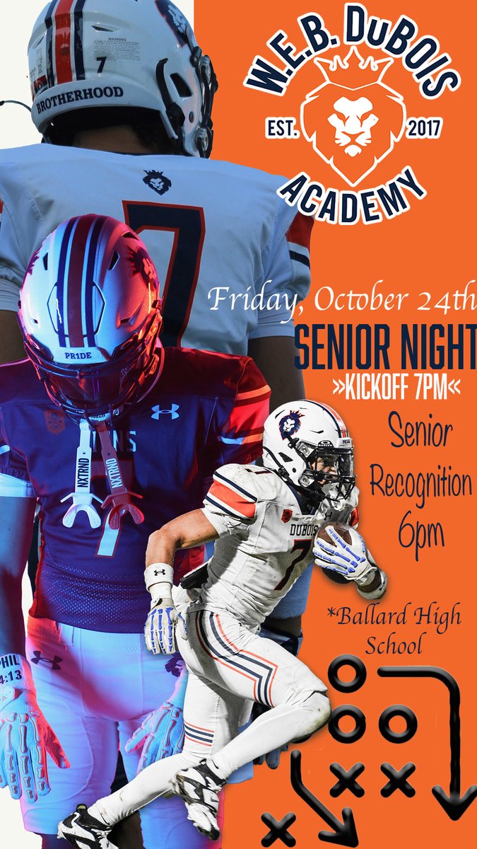 Cameron Fugate (@camfugate7) on Twitter photo Feels Surreal But The Time Has Come. Senior Night is Tomorrow!! 7pm @ Ballard <a href="/_DuboisFootball/">W.E.B. Dubois Academy Football</a> Feels Surreal But The Time Has Come. Senior Night is Tomorrow!! 7pm @ Ballard <a href="/_DuboisFootball/">W.E.B. Dubois Academy Football</a>