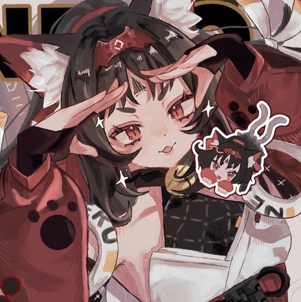 ^&gt;𐋣&lt;^
 #zzzero  #ゼンゼロ #nekomata