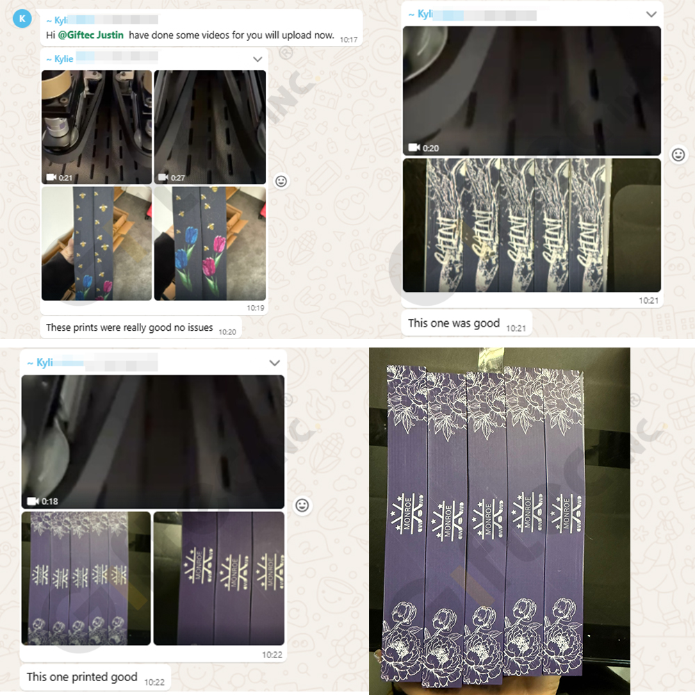 Giftec279058's tweet image. Giftec users use Single Pass Printers to print perfect book edge!
Single Pass Printers print in full color directly onto the book edge, allowing you to create personalized book edges without manual drawing!
#singlepassprinter #bookedge #bookedgeart #onepassprinter #cmykprinting