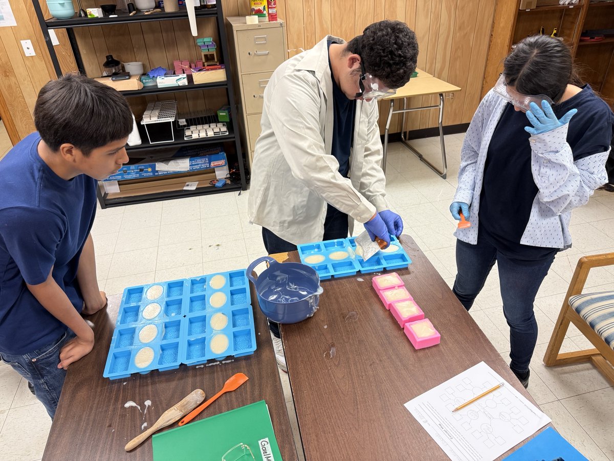 Students <a href="/IandGCenter/">I&G Center</a> are excited about our new molds for our top rated #aloevera soap bars! They are available at our campus next to the Boys &amp; Girls Club on Galveston Ave. The $7 donation helps sponsor our campus's many projects. <a href="/gutiexfer/">Fernando X Gutierrez</a> <a href="/McAllenISD/">McAllen ISD</a>  <a href="/CityofMcAllen/">City of McAllen, TX</a>