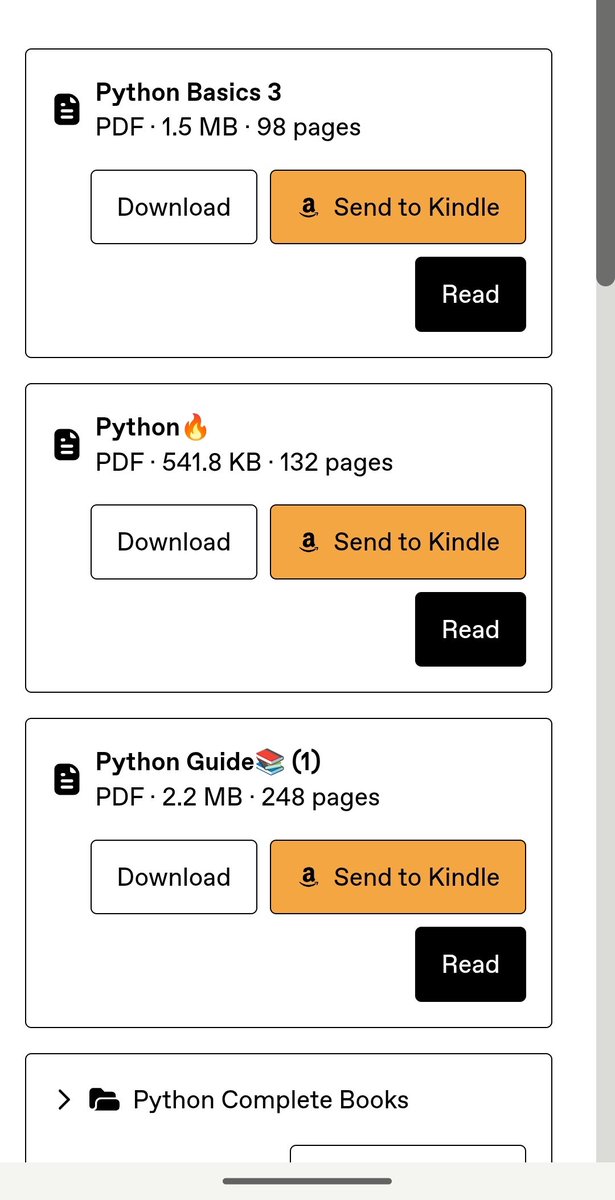 alwaaysmb123's tweet image. PYTHON is difficult to learn, but not anymore!

Introducing &quot;The Ultimate Python ebook &quot;PDF.

You will get:

• 74+ pages cheatsheet
• Save 100+ hours on research

And for 48 hrs, it&apos;s 100% FREE!

To get it, just:

1. Follow &amp;amp; RT
2. Reply &quot;Python&quot;