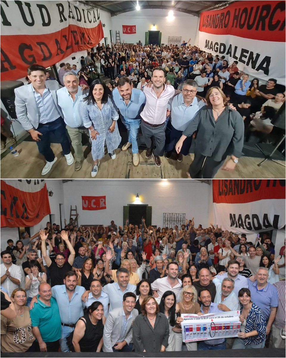 maxiferraro's tweet photo. En Magdalena, en el cierre de campaña, acompañando a @JuanmaLopezAR, @ElsaLlender y al equipo de la Coalición Cívica y el Radicalismo.

Este domingo vayamos a votar tranquilos y con la esperanza de que podemos cambiar las cosas y estar mejor. ¡Vamos! https://t.co/5Ompkg5rRN