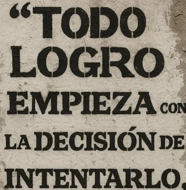 No intentar,ya es fracasar!