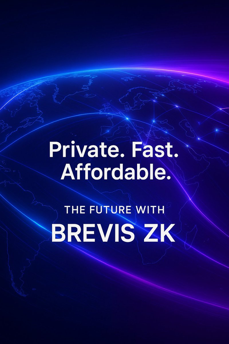 Zerocodename1's tweet image. Imagine a world where every blockchain transaction is private, lightning fast, and affordable.

That’s the future we’re bringing to life at @brevis_zk powered by Zero Knowledge.

Together, we’re redefining what’s possible. Join the movement.
#BrevisZK #ZeroKnowledge…