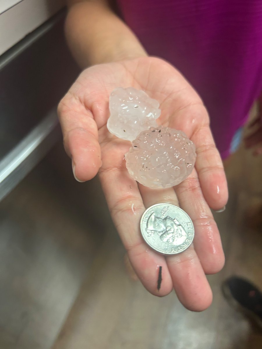 Good size hail