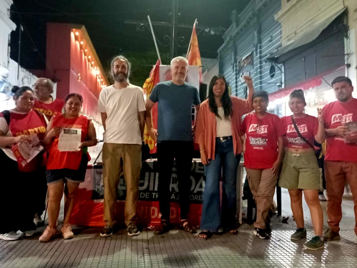 📍En las calles céntricas llevamos las propuestas del Frente de Izquierda Unidad.
💥Tras un año de luchas contra Milei y los gobernadores, el voto útil es a la izquierda que defiende la unidad, el ambiente y los derechos de trabajadores, mujeres y juventudes.