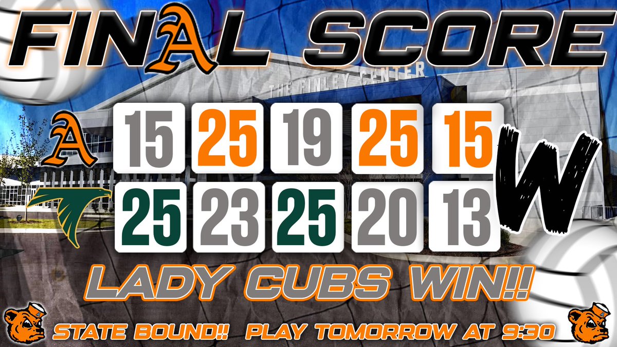 Alexandria Volleyball 🐻 tweet media