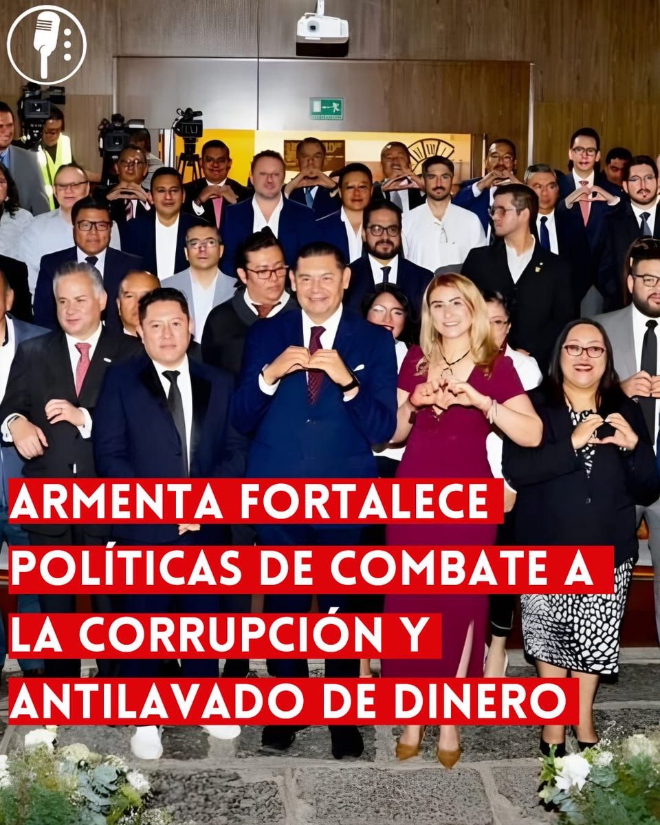 ⭕OJO | ARMENTA FORTALECE POLÍTICAS DE COMBATE A LA CORRUPCIÓN Y ANTILAVADO DE DINERO 

En el gobierno de Alejandro Armenta (<a href="/armentapuebla_/">Alejandro Armenta</a>), en el estado de Puebla, se coloca énfasis en erradicar la corrupción en las instituciones mediante prevención, inteligencia y