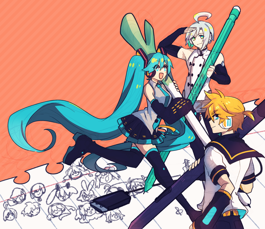 hikus☂ (@kagaminelen) on Twitter photo 