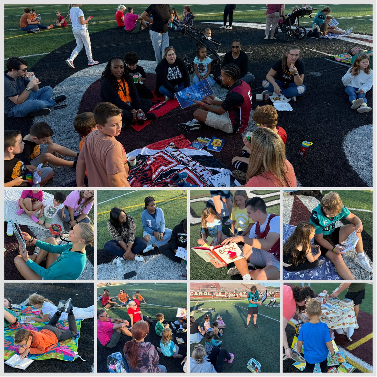 Literacy Under the Lights was a HUGE hit ! 
Our elementary schools lit up the night with reading, supported by <a href="/cfhspanthers/">CFHS Athletics</a> athletes <a href="/CfhsBands/">CFHS Bands</a>, &amp; <a href="/CCUChanticleers/">Coastal Carolina University</a> Basketball, Football, Track &amp; Dancers! 
Families ended the night with Fall Festival fun! 
<a href="/HCSInfo/">Horry County Schools</a> <a href="/CJ_HCS_Sup/">Clifford Jones</a>