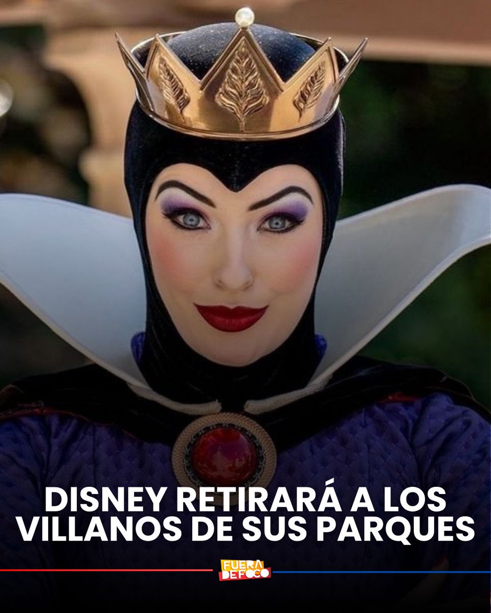 GabyMeza8's tweet image. NO MÁS VILLANOS ❌ Disney anunció que los villanos como la Reina Malvada, Ursula, Capitán Garfio y más no estarán interpretados en sus parques en el mundo durante el resto del año, solo estarán disponibles en la temporada de Halloween