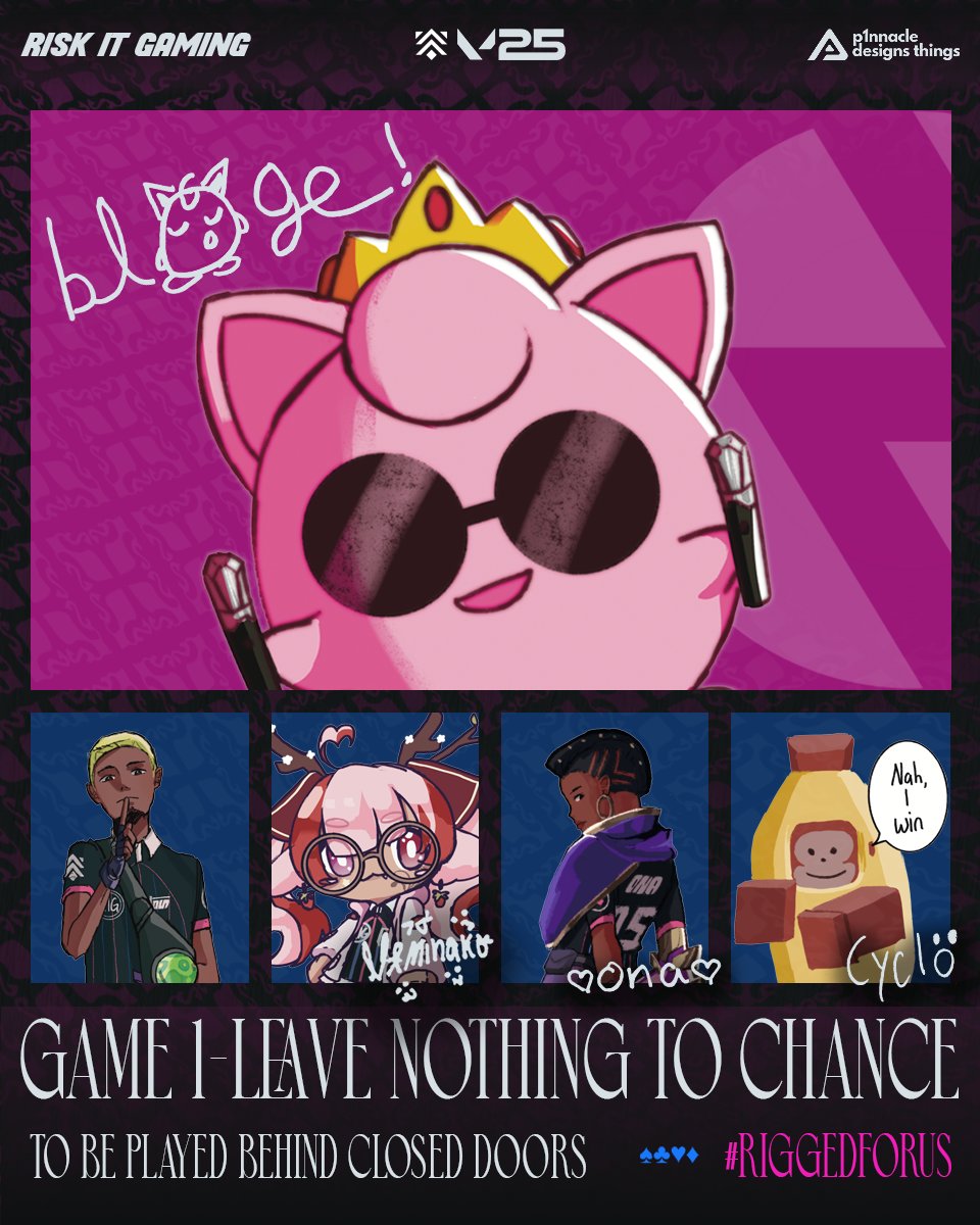 𝒘𝒆 𝒂𝒓𝒆 𝒔𝒐 𝒃𝒂𝒄𝒌
𝒈𝒂𝒎𝒆 1. 7𝒑𝒎. 𝒑𝒍𝒂𝒚𝒆𝒅 𝒃𝒆𝒉𝒊𝒏𝒅 𝒄𝒍𝒐𝒔𝒆𝒅 𝒅𝒐𝒐𝒓𝒔.

#RIGgedForUs