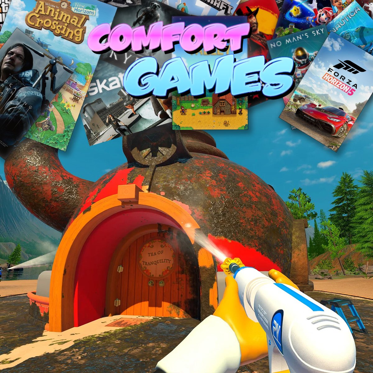 PowerWash Simulator 2 is here and it got us thinking 🤔
What’s your go-to comfort game when you just want to turn your brain off and chill?