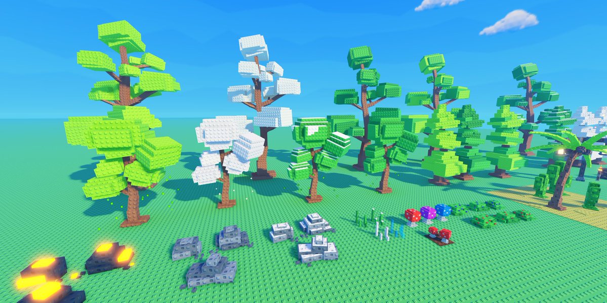 JawModels's tweet image. Stud Pack (V2) is finally out! (12,99€) (64 models) link in my bio ⬇️ #RobloxDev #RobloxStudio #RobloxAssets #RobloxBuilds #RobloxDeveloper #RobloxCreation #RobloxBuilding #DevResources #GameDev