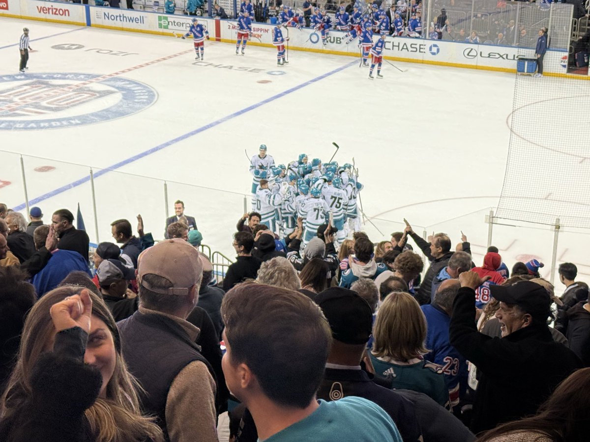WE WON A GAME <a href="/SanJoseSharks/">San Jose Sharks</a>