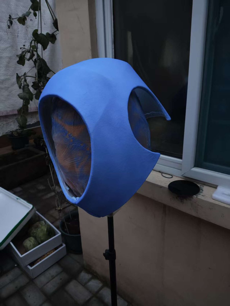 Ruby_protogen's tweet image. Velvet dyed armor💙🤍
protogen armor make✂️