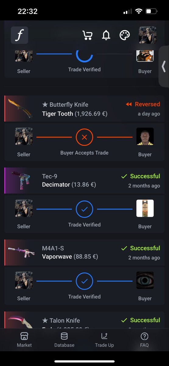 hug0vs's tweet photo. @chr1swtf_ @JulioCe25170038 @maiazinfps @ThourCS2 Brother, I’m buyer reverteu a minha e o balance sumiu e tô sem a skin. Vc sabe que porra eh essa? https://t.co/P5YCXGJSmF